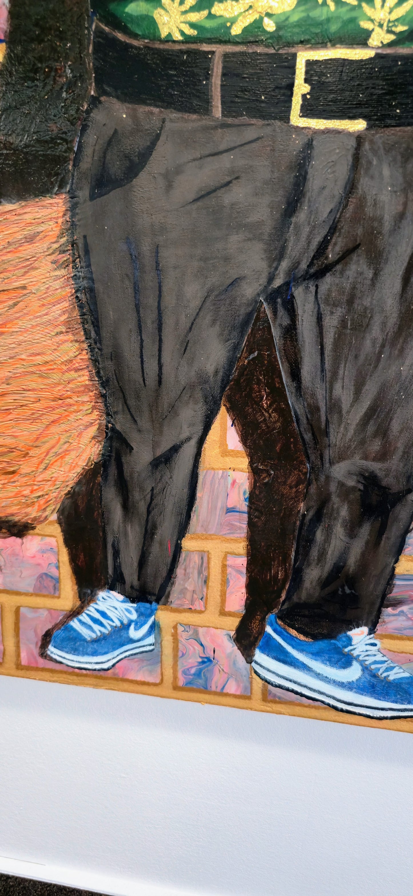 Lis, Który Wie – Obraz Mixed Media 70x140 cm