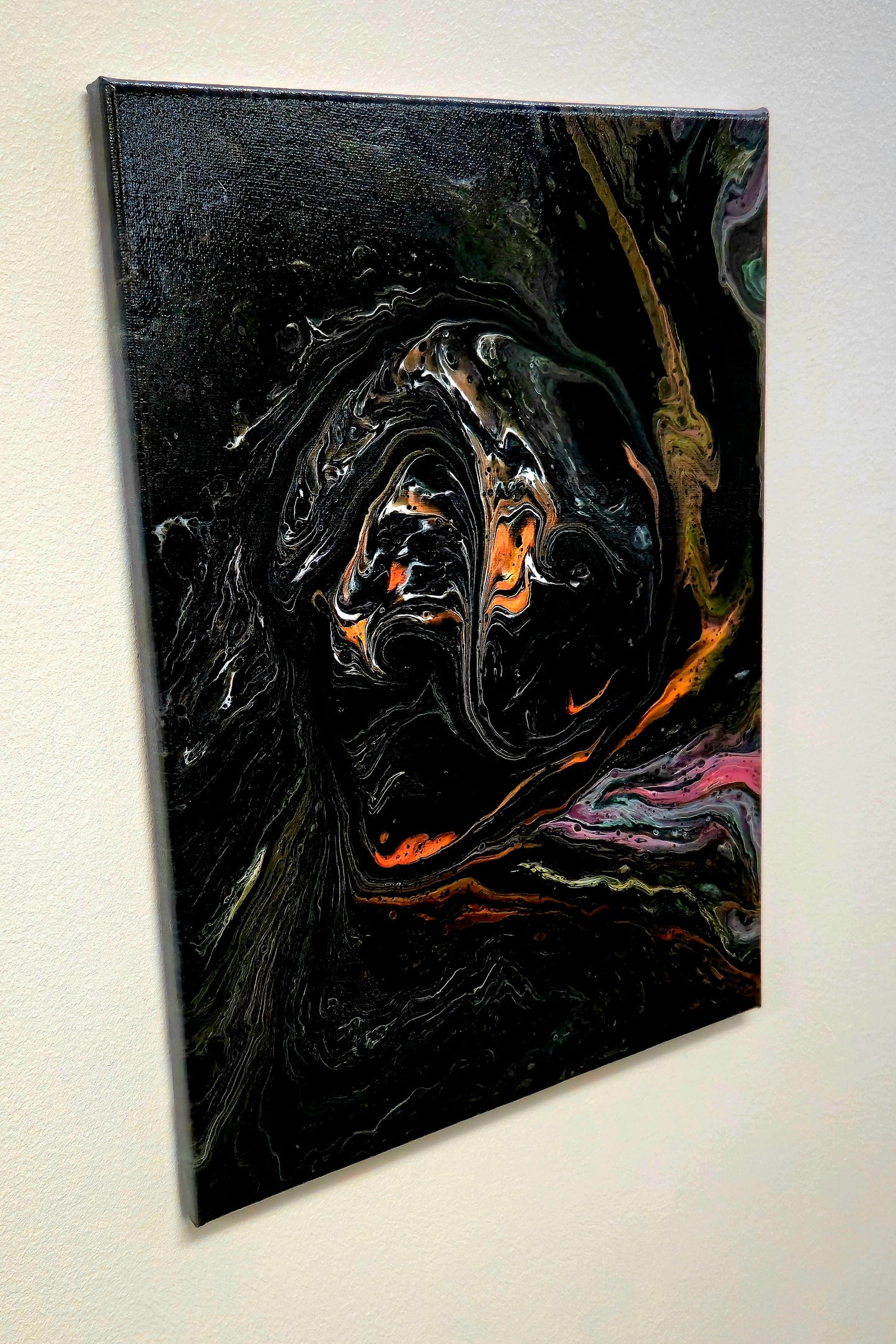 Uśmiech Czarnej Dziury – Obraz Abstrakcyjny (30x40cm)