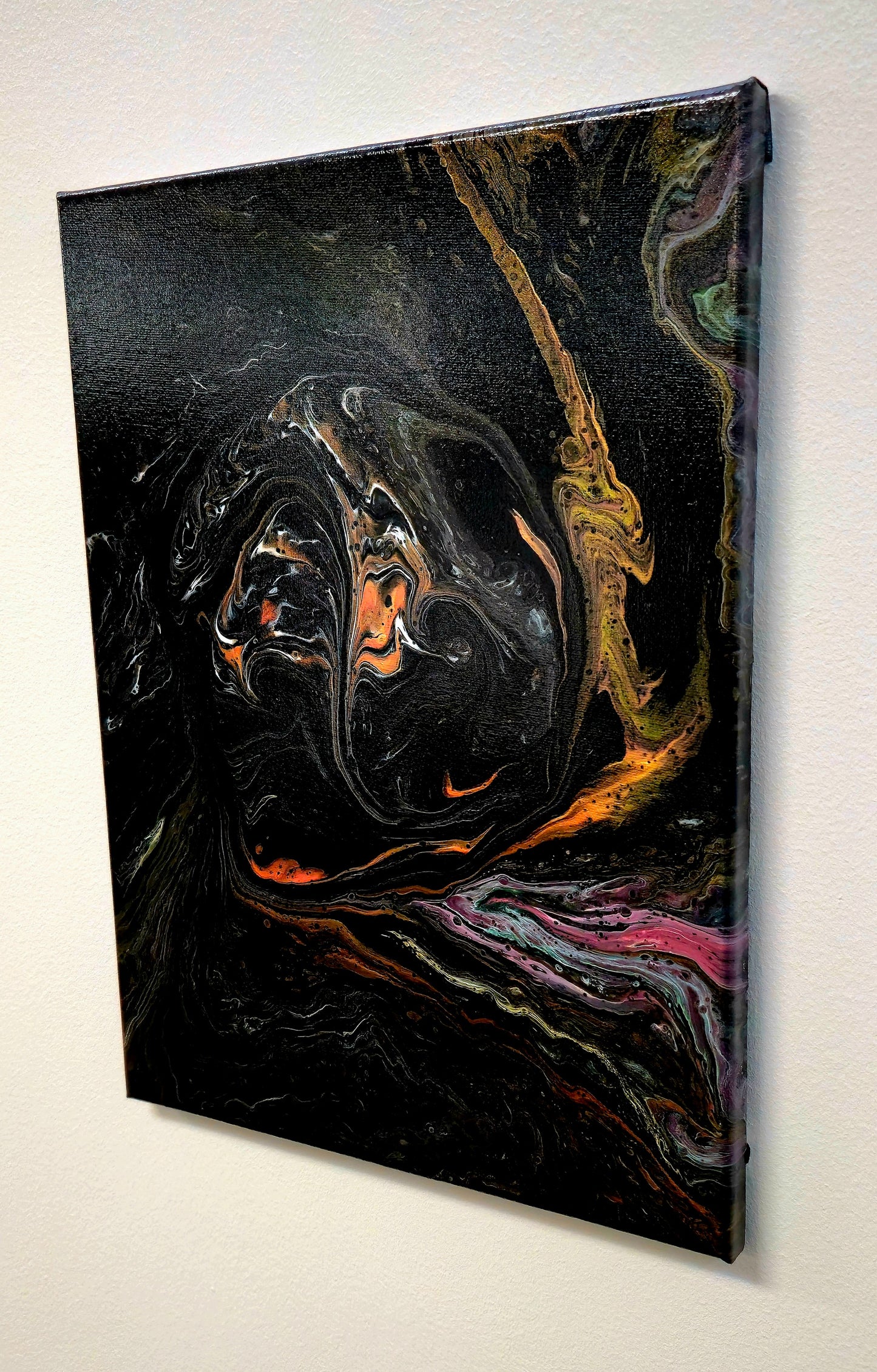 Uśmiech Czarnej Dziury – Obraz Abstrakcyjny (30x40cm)