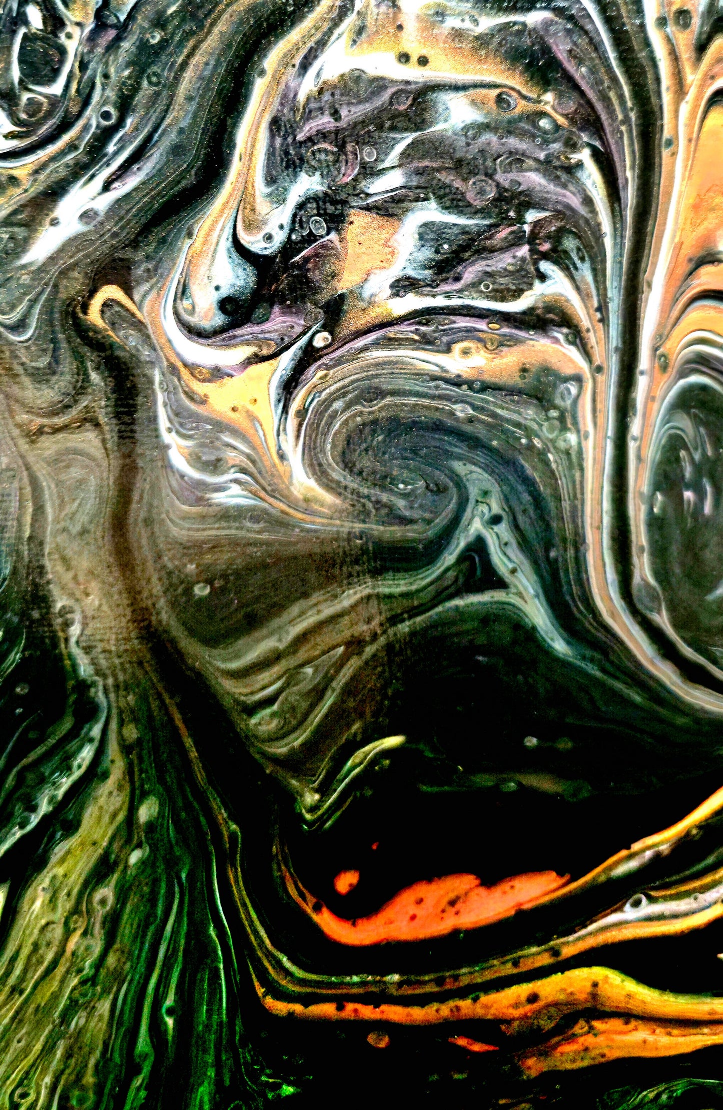Uśmiech Czarnej Dziury – Obraz Abstrakcyjny (30x40cm)