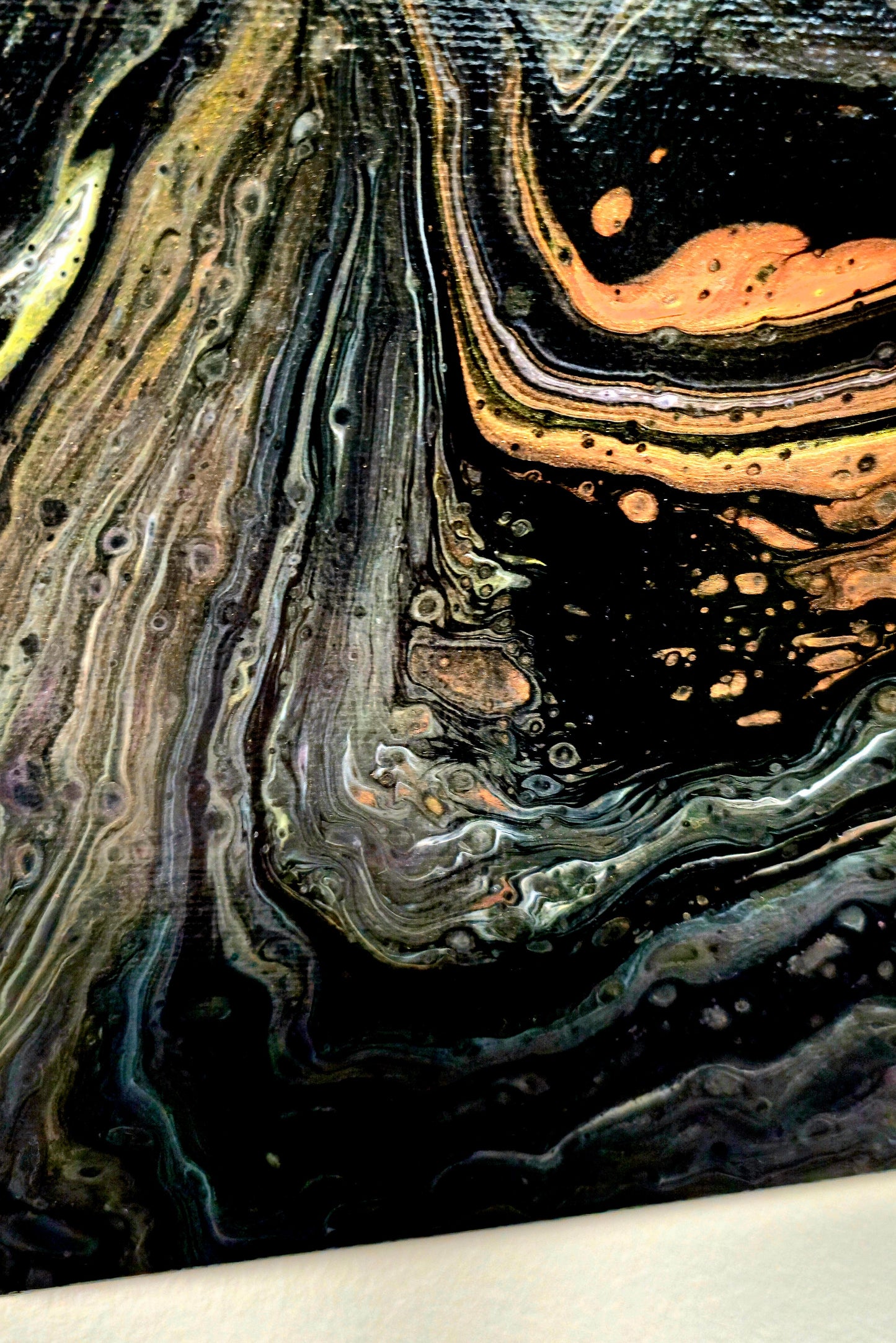 Uśmiech Czarnej Dziury – Obraz Abstrakcyjny (30x40cm)