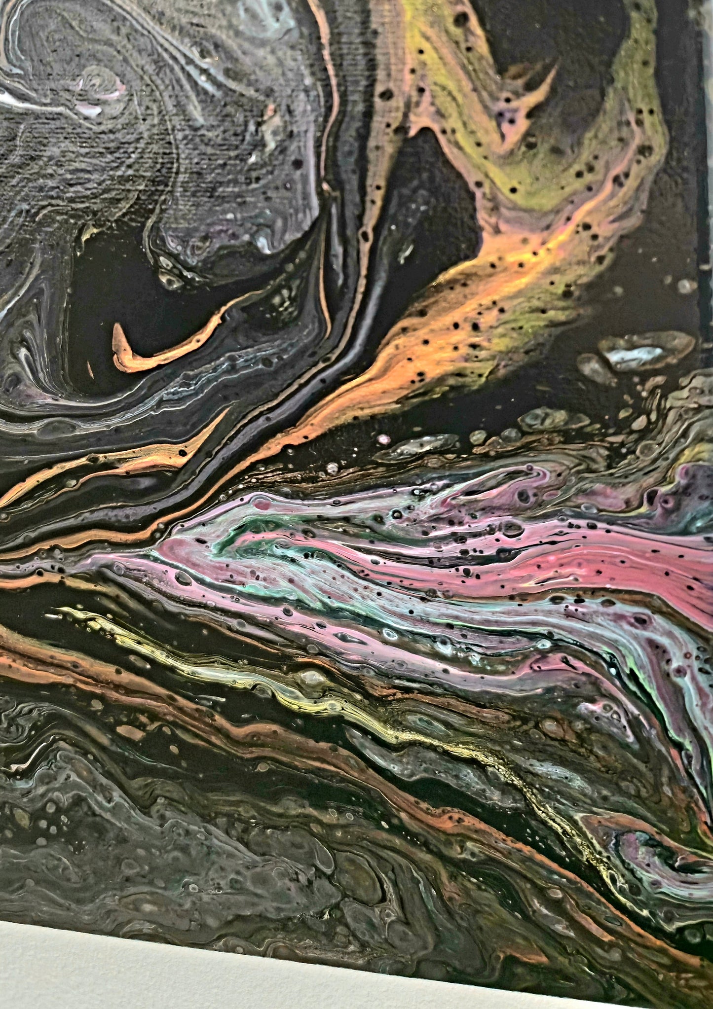Uśmiech Czarnej Dziury – Obraz Abstrakcyjny (30x40cm)