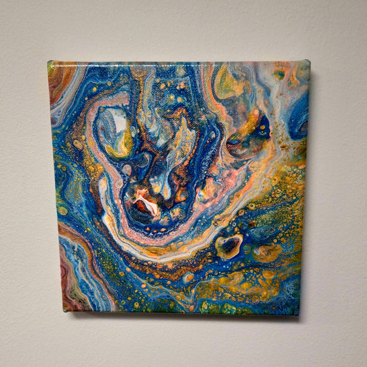 Galaktyczny Wir – Obraz Abstrakcyjny (20x20cm)