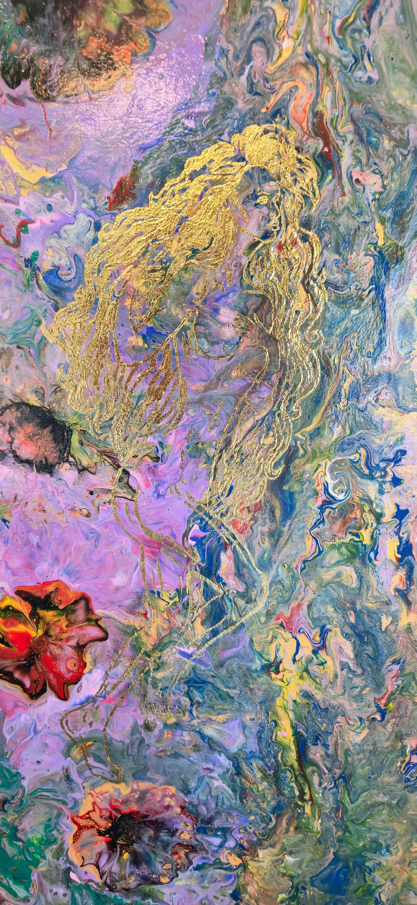 Miedzy wiosna a latem obraz 70 x 140 cm