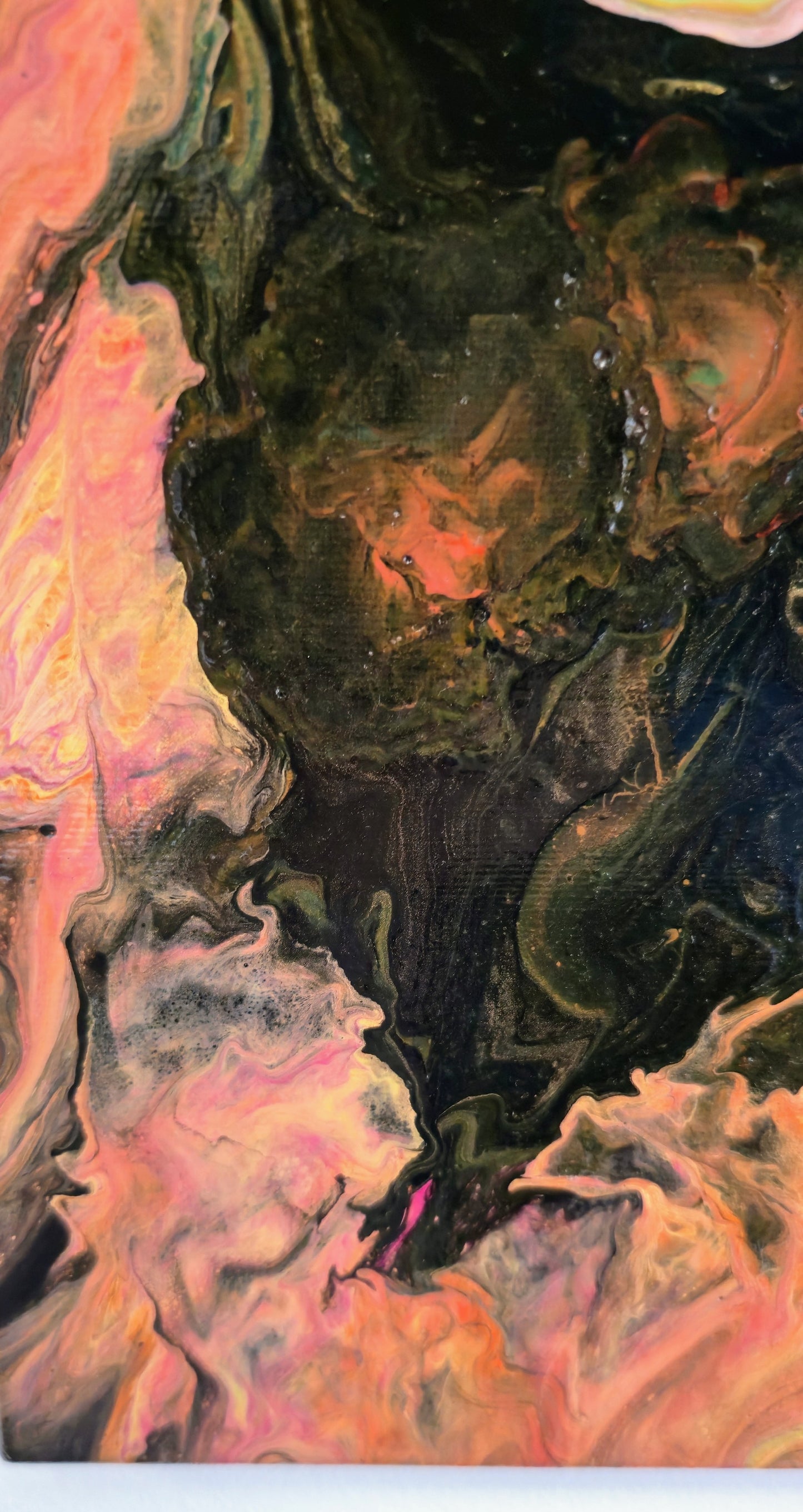 Wir Nieskończonych Możliwości – Obraz Abstrakcyjny Pouring Art (55x75 cm)