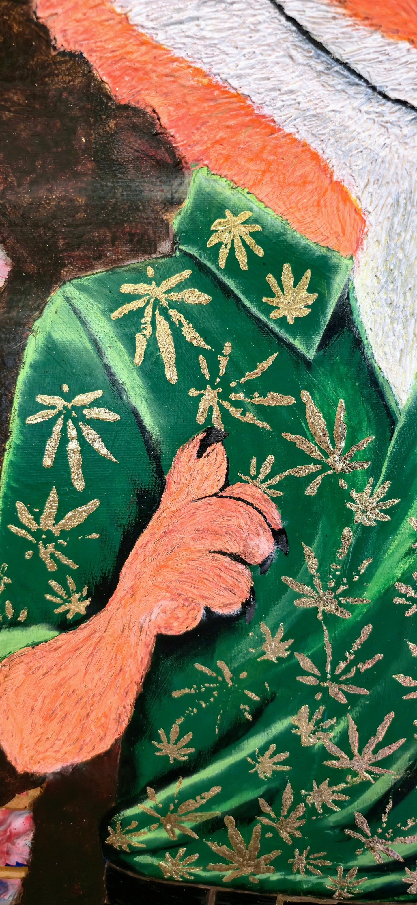 Lis, Który Wie – Obraz Mixed Media 70x140 cm